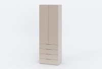 Шкаф 2х створчатый Луиджа 4 ящика кашемир