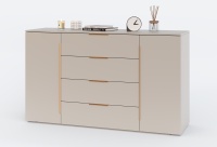 Комод Луиджа 1600 4 ящика + 2 двери кашемир